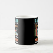 Overleeft op boeken garenbreien koffiemok (Center)