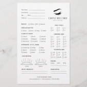 Overleg over vrijstelling van wimper-clientgegeven flyer (Voorkant)