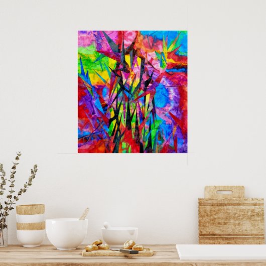 Overleven doet pijn poster (Keuken)