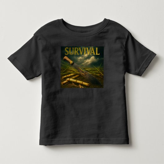 Overleven Kinder Shirts (Voorkant)