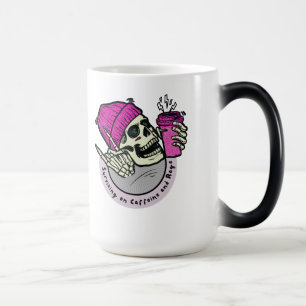 Overleven op cafeïne en woede mok