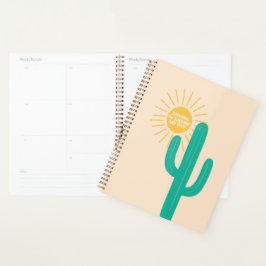 Overleven op zonneschijn en spit planner