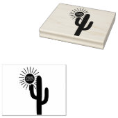 Overleven op zonneschijn en spit rubberstempel (Gestempeld)