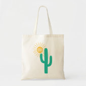 Overleven op zonneschijn en spit tote bag (Voorkant)
