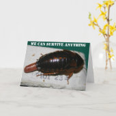 Overleven van alles wat Jubileum Cockroaches is Kaart (Gele Bloem)