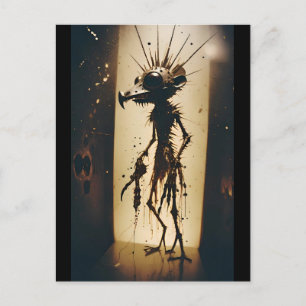 Overleven van dagelijkse verschrikkingen voor de R Briefkaart