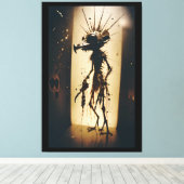 Overleven van dagelijkse verschrikkingen voor de R Canvas Afdruk (Insitu (Houten vloer))