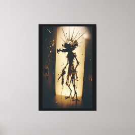 Overleven van dagelijkse verschrikkingen voor de R Canvas Afdruk