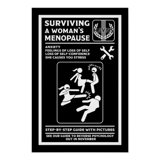 Overleven van de menopauze perfect poster (Voorkant)