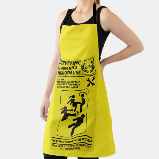 Overleven van de menopauze schort (Insitu)