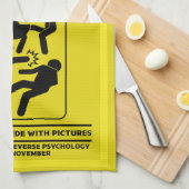 Overleven van de menopauze theedoek (Quarter Fold)