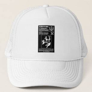Overleven van de menopauze trucker pet