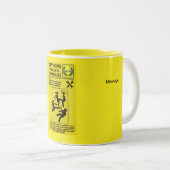 Overleven van de menopauze tweekleurige koffiemok (Voorkant rechts)