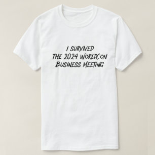overleven van de sterkste (uniseks licht) t-shirt