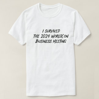 overleven van de sterkste (uniseks licht) t-shirt
