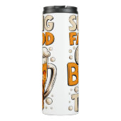 Overleven van het vaderschap: bier één voor één thermosbeker (Achterkant)