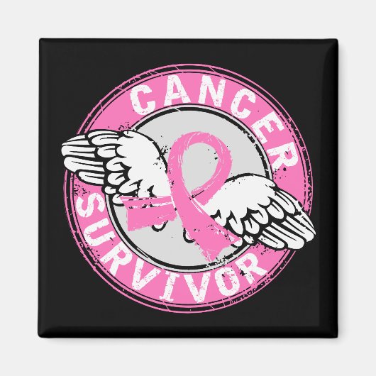 Overlevende 14 Borstkanker Magneet (Voorkant)