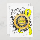 Overlevende 23 van kanker Sarcoom Briefkaart (Voorkant / Achterkant)