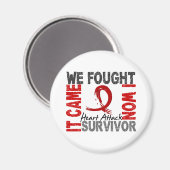 Overlevende 5 hartaanval magneet (Voorkant / Achterkant)
