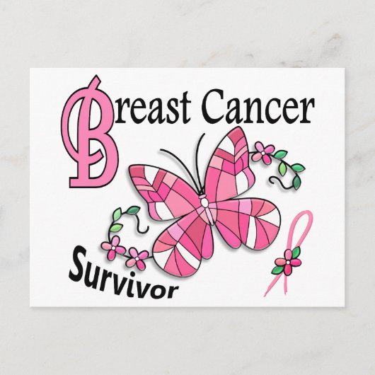 Overlevende 6 Kanker van de Borst Briefkaart (Voorkant)