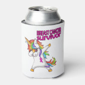 Overlevende borstkanker Stand-Fight-Win Blikjeskoeler (Blikje Voorkant)