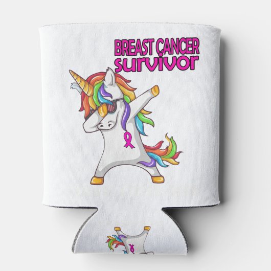 Overlevende borstkanker Stand-Fight-Win Blikjeskoeler (Achterkant)