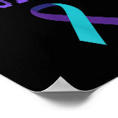 Overlevende Broer Semicolon Gift Zelfmoordpreventi Poster (Hoek)