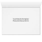 Overlevende eerstelijnsbehandeling Kaart, Yawning  (Binenzijde Horizontaal (Onderkant))