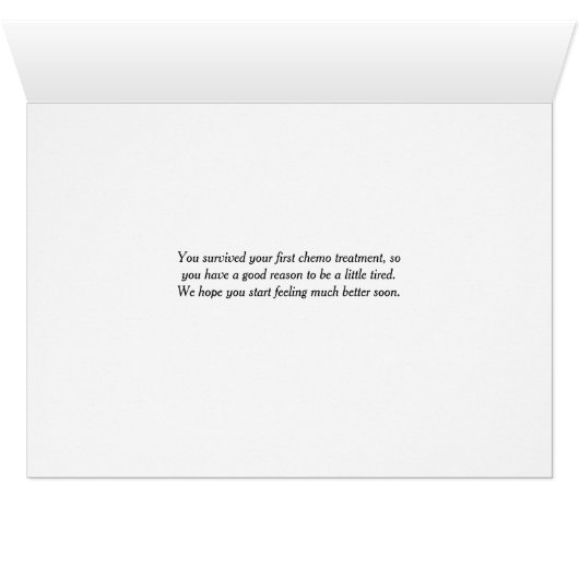 Overlevende eerstelijnsbehandeling Kaart, Yawning  (Binenzijde Horizontaal (Onderkant))