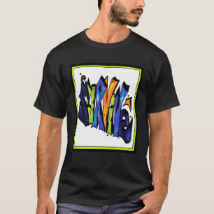 Overlevende Grafische Stedelijke Originele Kunstwe T-shirt