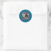 Overlevende Hamster Meme Grappige Spreuk Hams Ronde Sticker (Tas)