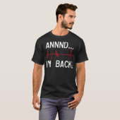 Overlevende hartaanval _8 t-shirt (Voorkant volledig)