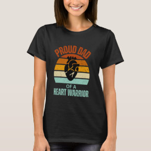 Overlevende Hartaanval Trotse Papa Hart Krijger Va T-shirt