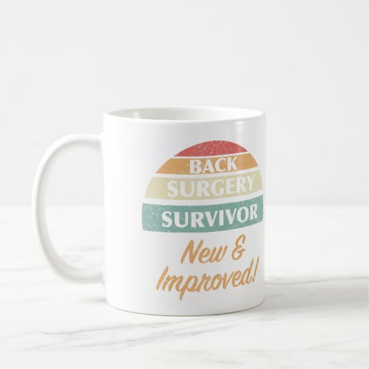 Overlevende Humor Rugoperatie Koffiemok (Links)