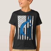 Overlevende hydrocefalus Patiëntenzorg Bewustzijn T-shirt (Voorkant)