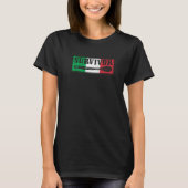 Overlevende Italiaanse vlag grappige vader A T-shirt (Voorkant)
