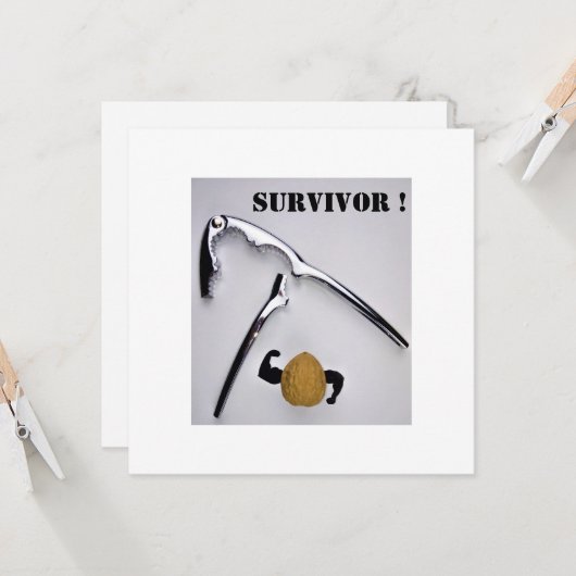 Overlevende! Kaart (Voorkant / Achterkant in situ)
