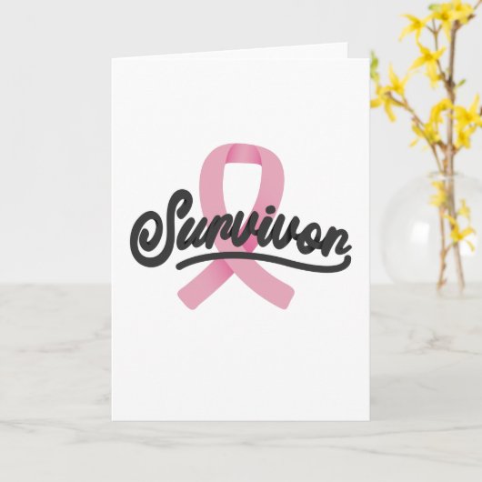 overlevende kanker kaart (Gele Bloem)