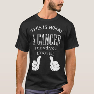 overlevende kanker op de kankerreis t-shirt