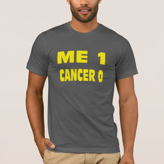 Overlevende kanker. t-shirt (Voorkant)