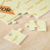 Overlevende kinderkanker Puzzle in tin Legpuzzel (Zijkant)