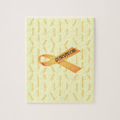 Overlevende kinderkanker Puzzle in tin Legpuzzel (Verticaal)