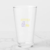 Overlevende mannelijke kanker glas (Achterkant)