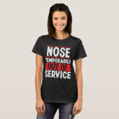 Overlevende mijn eerste gebroken Nose Broken Nose T-shirt (Voorkant volledig)