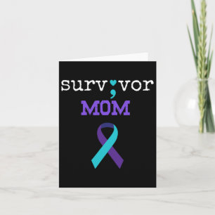 Overlevende Moeder - Semicolon Gift Zelfmoord Prev Kaart