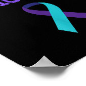Overlevende Moeder - Semicolon Gift Zelfmoord Prev Poster (Hoek)