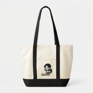 Overlevende Nachtdienst Aandoenlijke Chibi Verplee Tote Bag