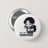 Overlevende Nachtdienst Herkenbare Chibi Verpleegs Ronde Button 5,7 Cm (Voorkant /achterkant)