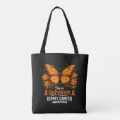 Overlevende Nierkanker Bewustzijn Tote Bag (Achterkant)