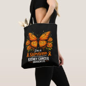 Overlevende Nierkanker Bewustzijn Tote Bag (Dichtbij)